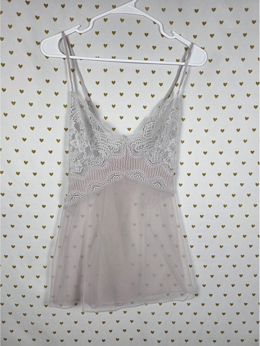 Victorias Secret Sheer Sexy Large Tulle Nightie Lingerie